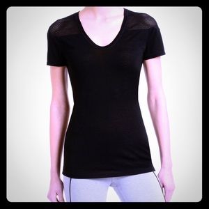 *RARE* Super Soft Slim Tee with Mesh Shoulder
